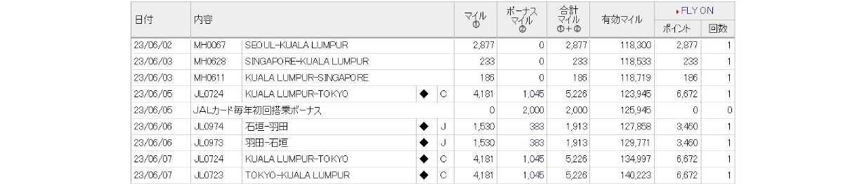 JGC修行9日目－NRT-KUL-ICN_09