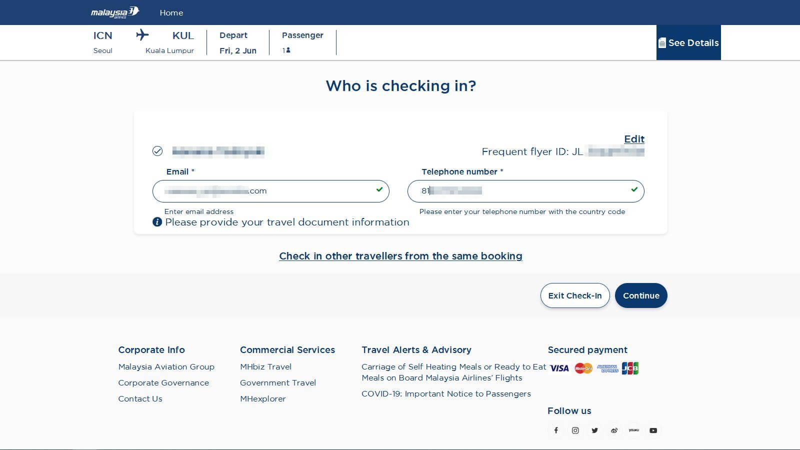マレーシア航空Webチェックイン_2