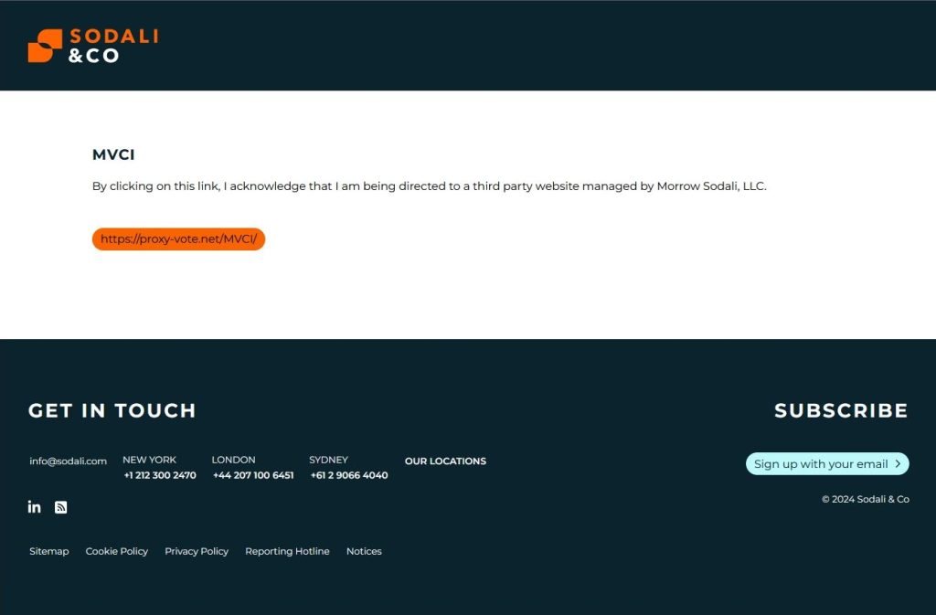 MVCで選挙に投票