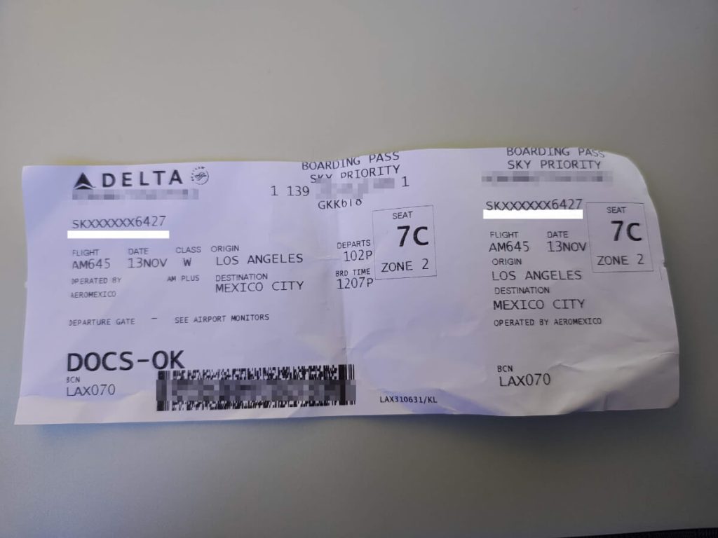 ユーロボーナスミリオネアへの旅_LAX-MEX